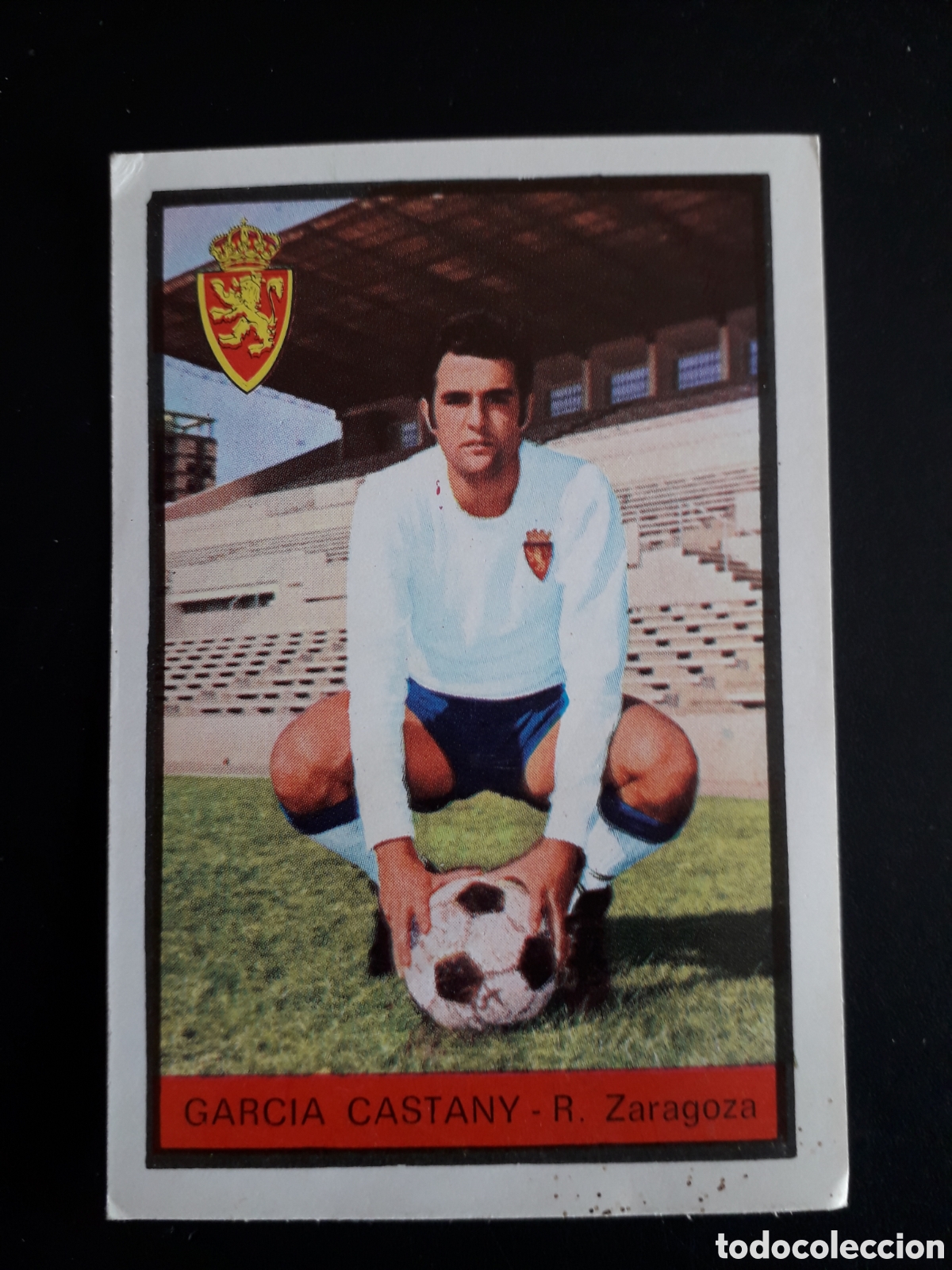 Figurine di Calcio: GARC&Iacute;A CASTANY ZARAGOZA FHER 1972 1973 72 73 SIN PEGAR FOTOS. PEDIDO M&Iacute;NIMO 3&euro;