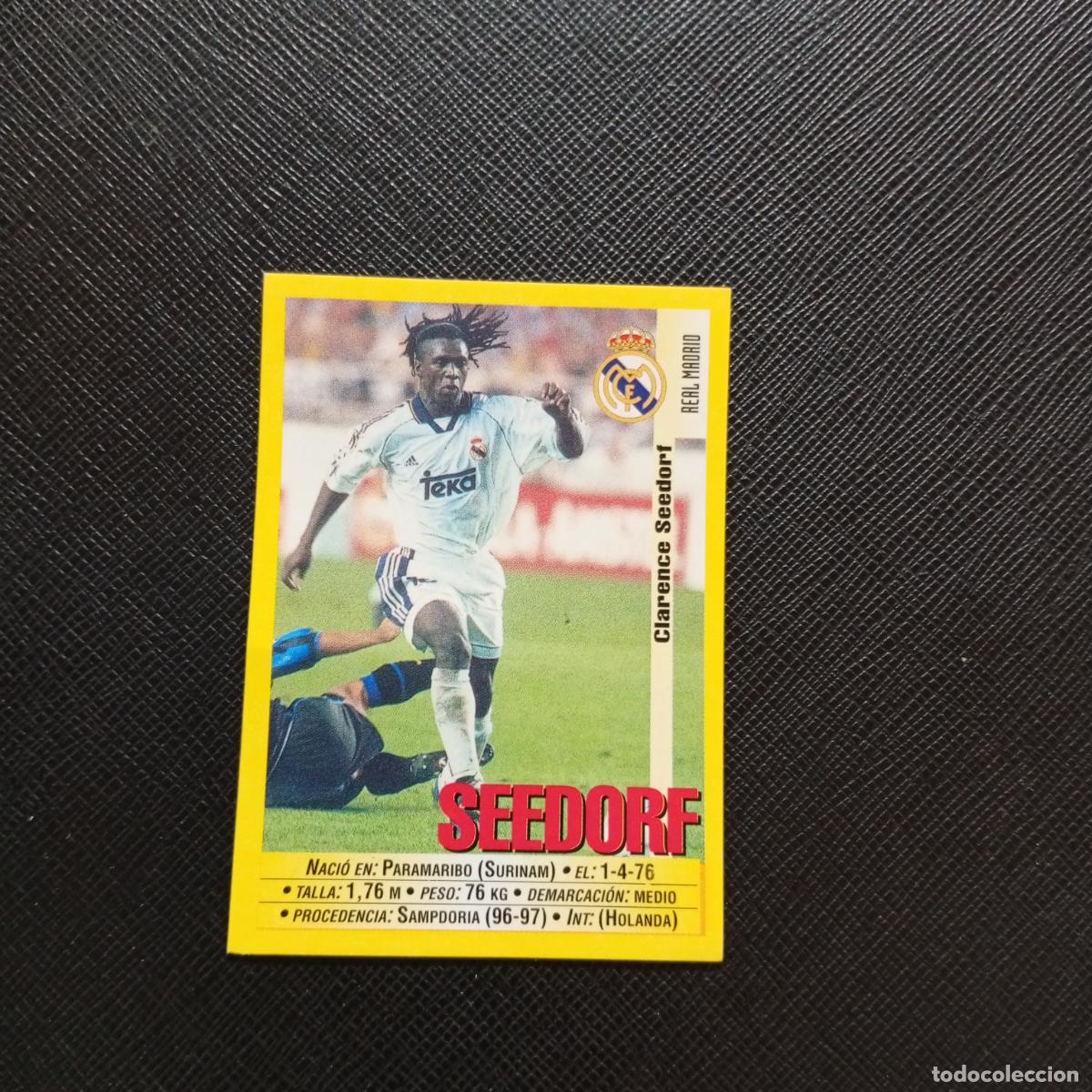 Cromos de Futebol: 31 SEEDORF REAL MADRID PANINI 1999 2000 CROMO FUTBOL LIGA 99 00 SIN PEGAR - A183 PG28