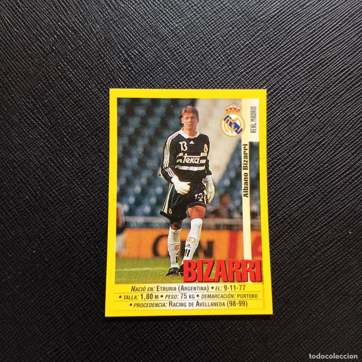 Cromos de Futebol: 38 BIZARRI REAL MADRID PANINI 1999 2000 CROMO FUTBOL LIGA 99 00 SIN PEGAR - A183 PG28