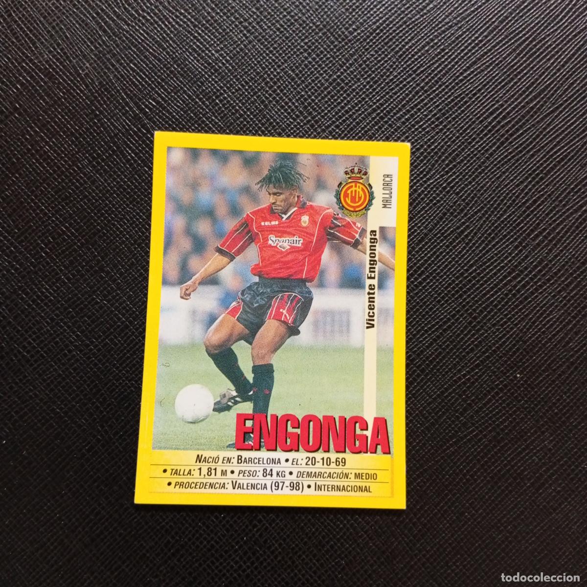 Football Stickers: 46 ENGONGA MALLORCA PANINI 1999 2000 CROMO FUTBOL LIGA 99 00 SIN PEGAR - A183 PG28
