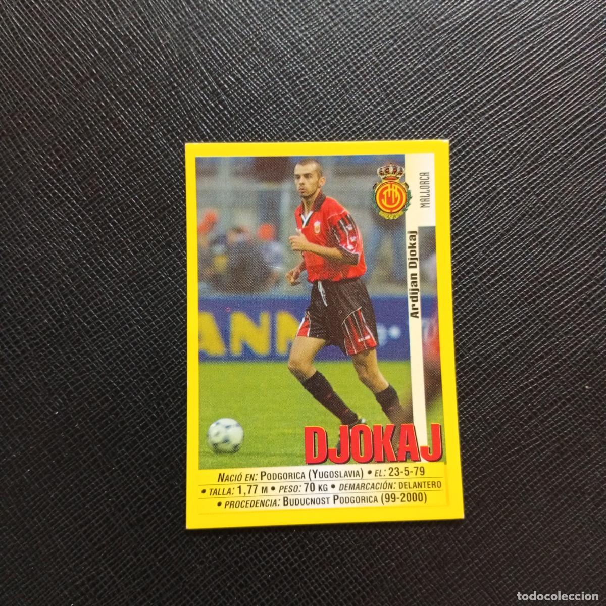 Cromos de F&uacute;tbol: 54A 54 DJOKAJ MALLORCA PANINI 1999 2000 CROMO FUTBOL LIGA 99 00 SIN PEGAR - A183 PG28