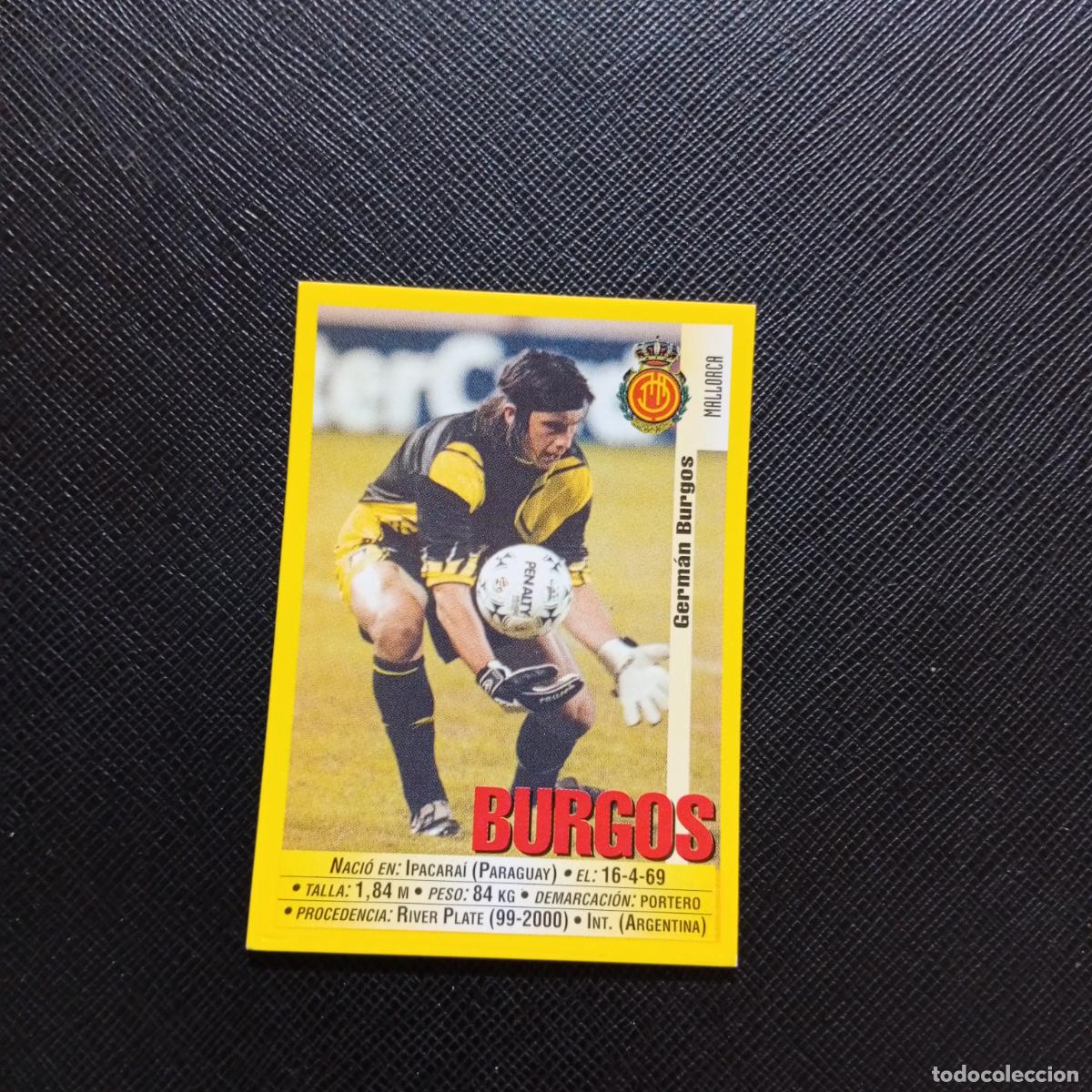 Cartes &agrave; collectionner de Football: 40A 40 BURGOS MALLORCA PANINI 1999 2000 CROMO FUTBOL LIGA 99 00 SIN PEGAR - A183 PG37