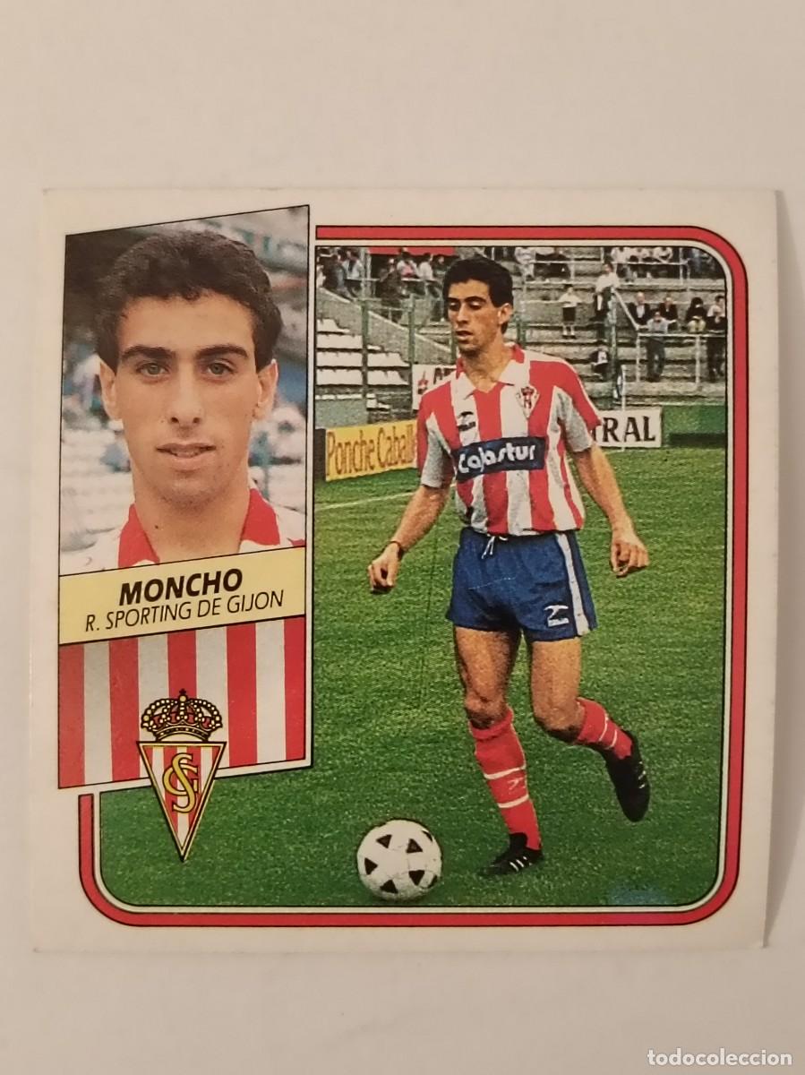 Cromos de F&uacute;tbol: MONCHO SPORTING GIJON LIGA 89/90 ESTE