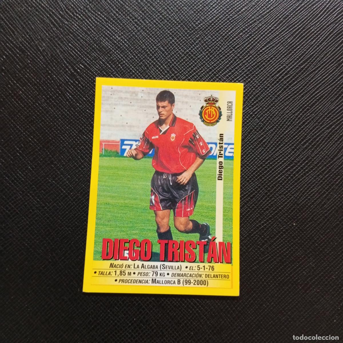 Cromos de F&uacute;tbol: 54 DIEGO TRISTAN MALLORCA PANINI 1999 2000 CROMO FUTBOL LIGA 99 00 SIN PEGAR - A183 PG37