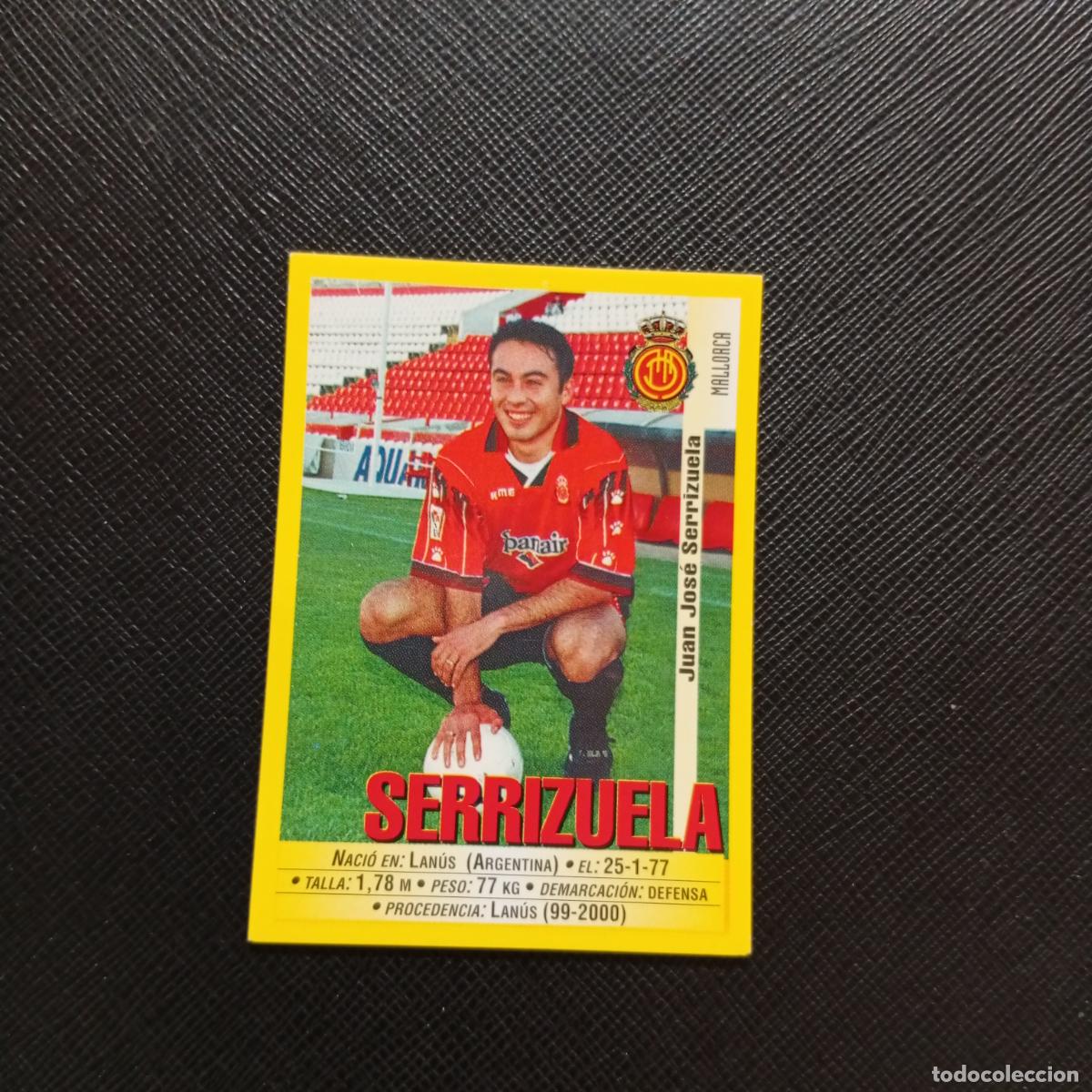 Cromos de F&uacute;tbol: 45A 45 SERRIZUELA MALLORCA PANINI 1999 2000 CROMO FUTBOL LIGA 99 00 SIN PEGAR - A183 PG37