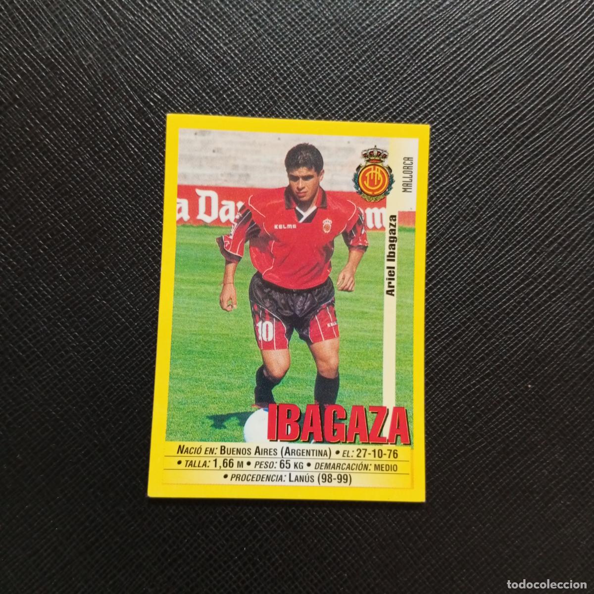 Cromos de Futebol: 51 IBAGAZA MALLORCA PANINI 1999 2000 CROMO FUTBOL LIGA 99 00 SIN PEGAR - A183 PG37