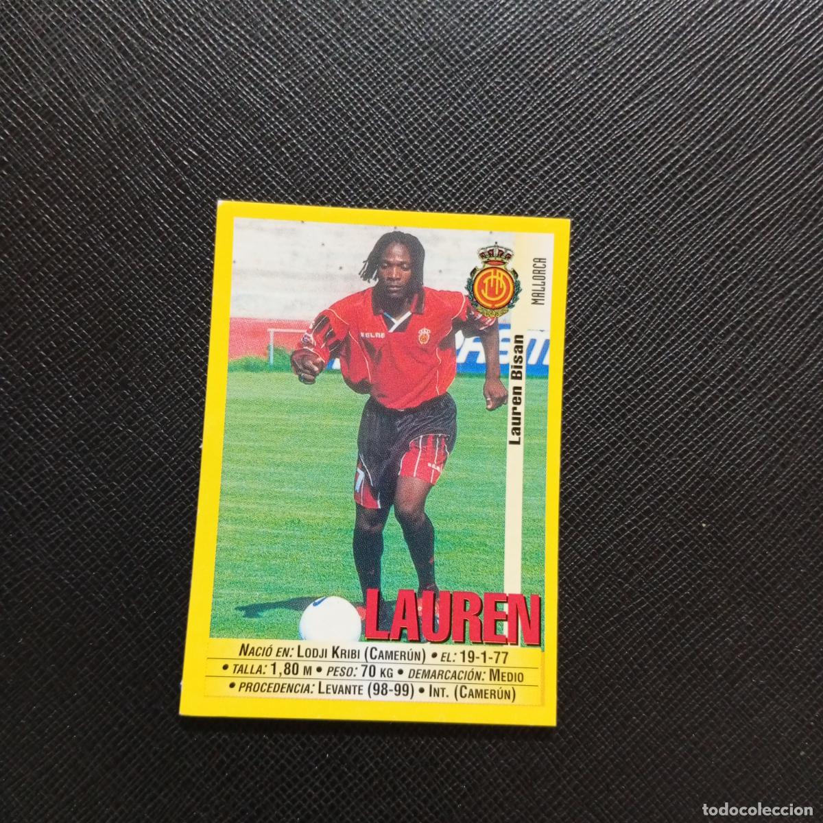 Cromos de Futebol: 48 LAUREN MALLORCA PANINI 1999 2000 CROMO FUTBOL LIGA 99 00 SIN PEGAR - A183 PG37