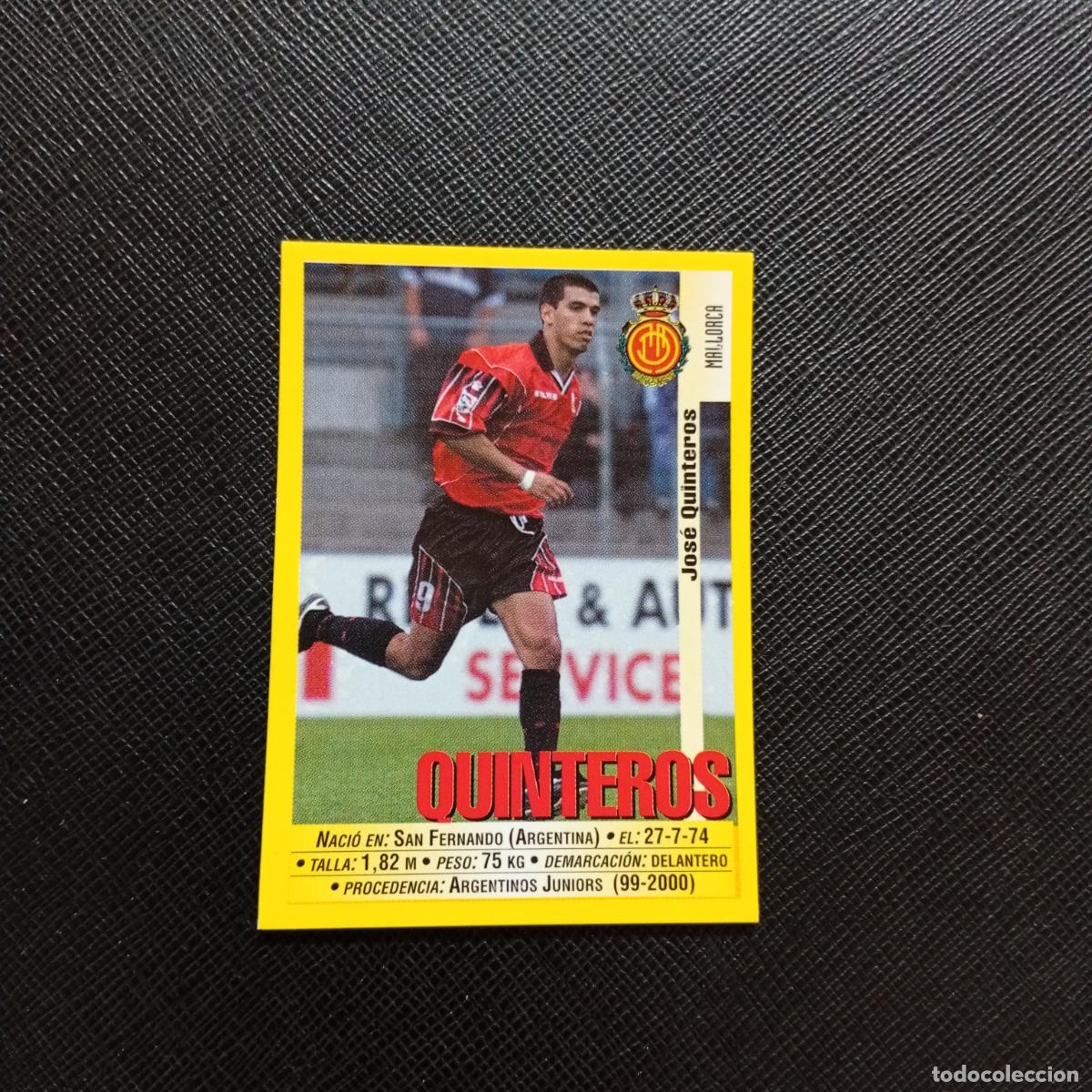 Cromos de Futebol: 55A 55 QUINTEROS MALLORCA PANINI 1999 2000 CROMO FUTBOL LIGA 99 00 SIN PEGAR - A183 PG46