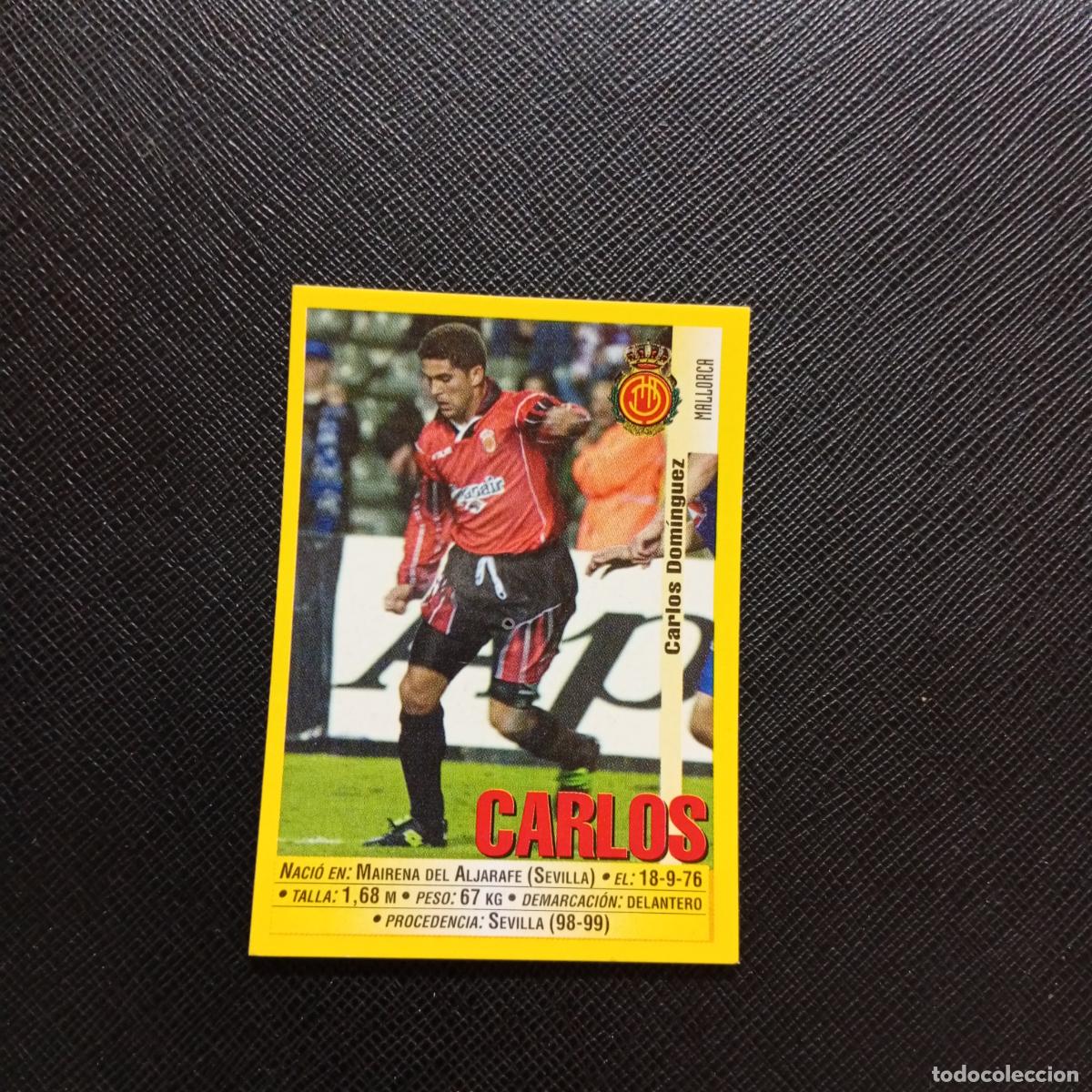 Cromos de F&uacute;tbol: 56 CARLOS MALLORCA PANINI 1999 2000 CROMO FUTBOL LIGA 99 00 SIN PEGAR - A183 PG46