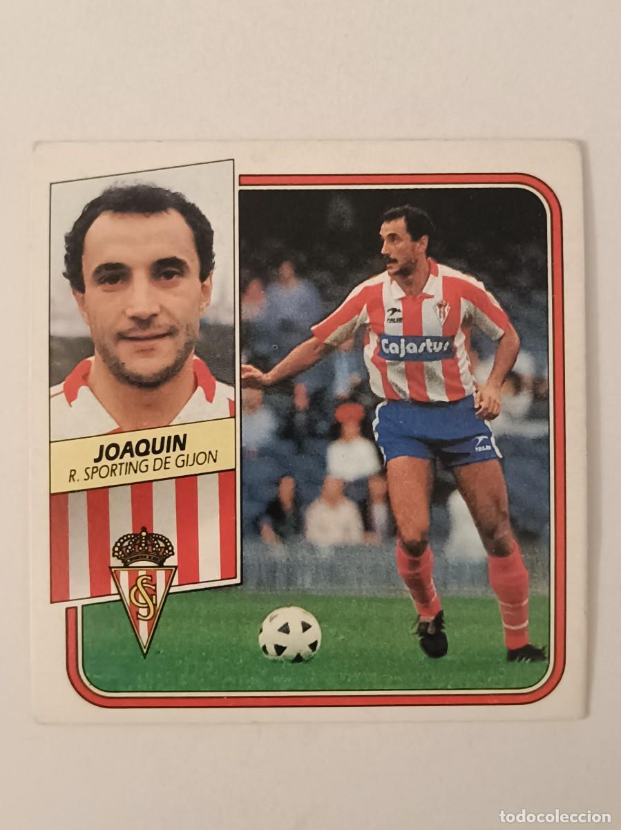 Cromos de F&uacute;tbol: JOAQUIN SPORTING GIJON LIGA 89/90 ESTE