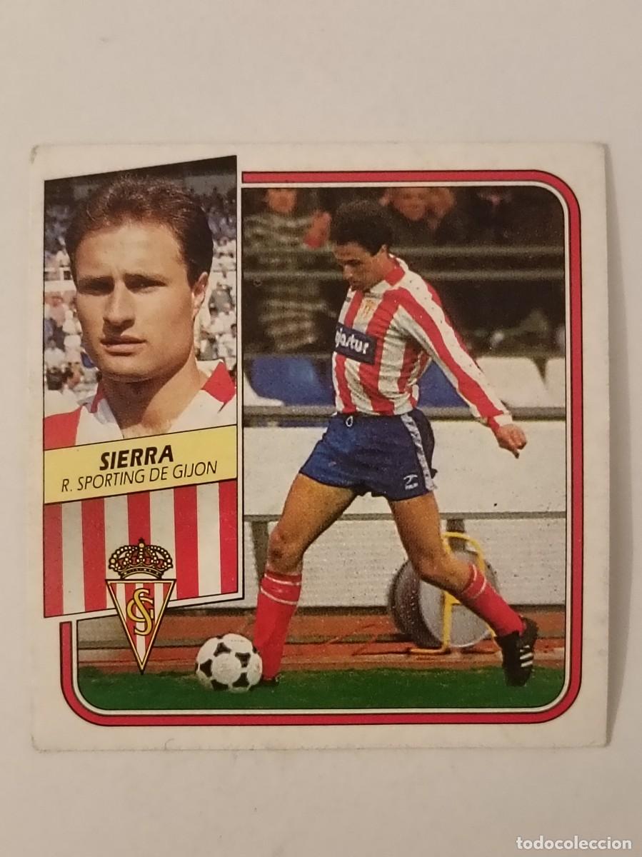 Cromos de F&uacute;tbol: SIERRA SPORTING GIJON LIGA 89/90 ESTE