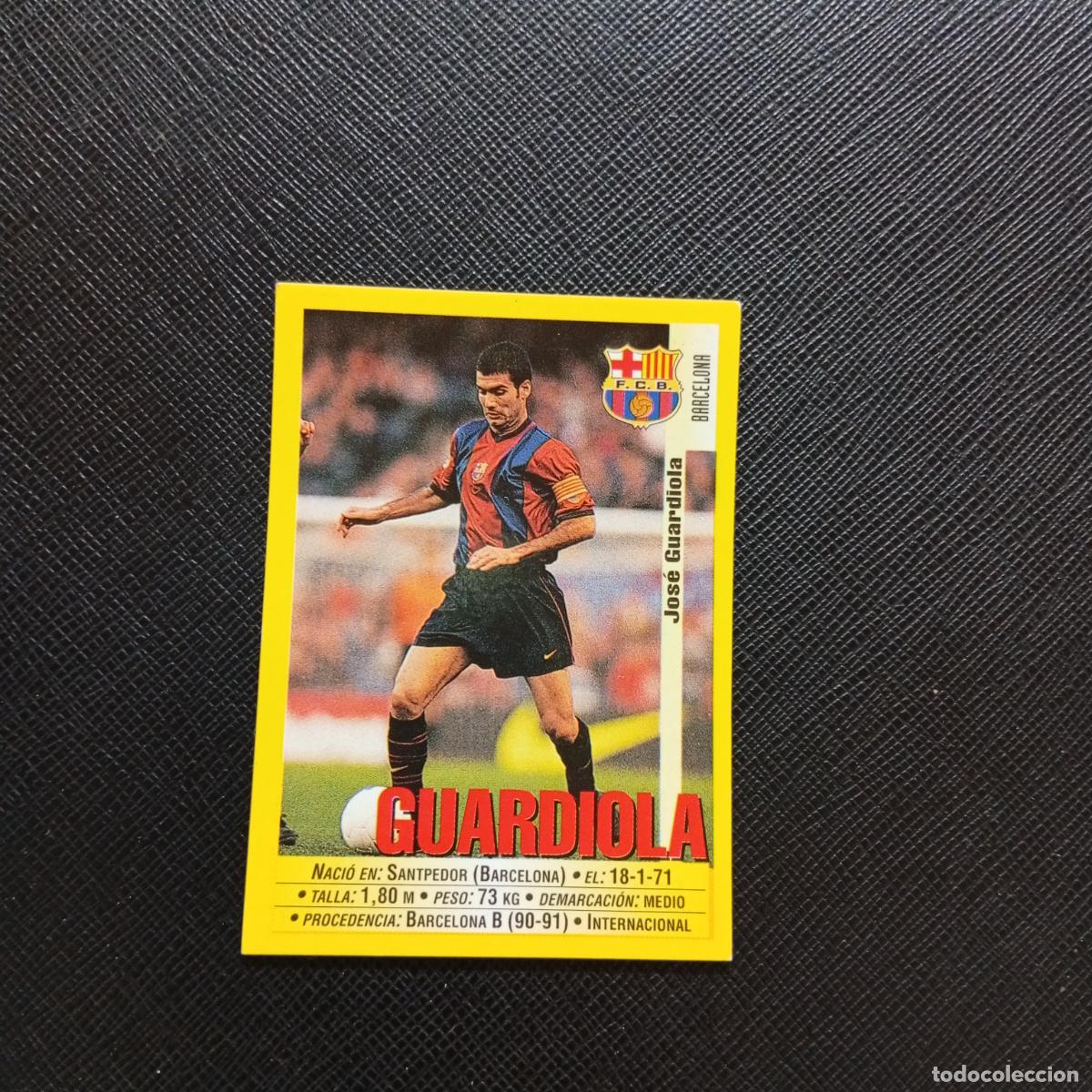 Cromos de F&uacute;tbol: 8 GUARDIOLA BARCELONA PANINI 1999 2000 CROMO FUTBOL LIGA 99 00 SIN PEGAR - A183 PG46