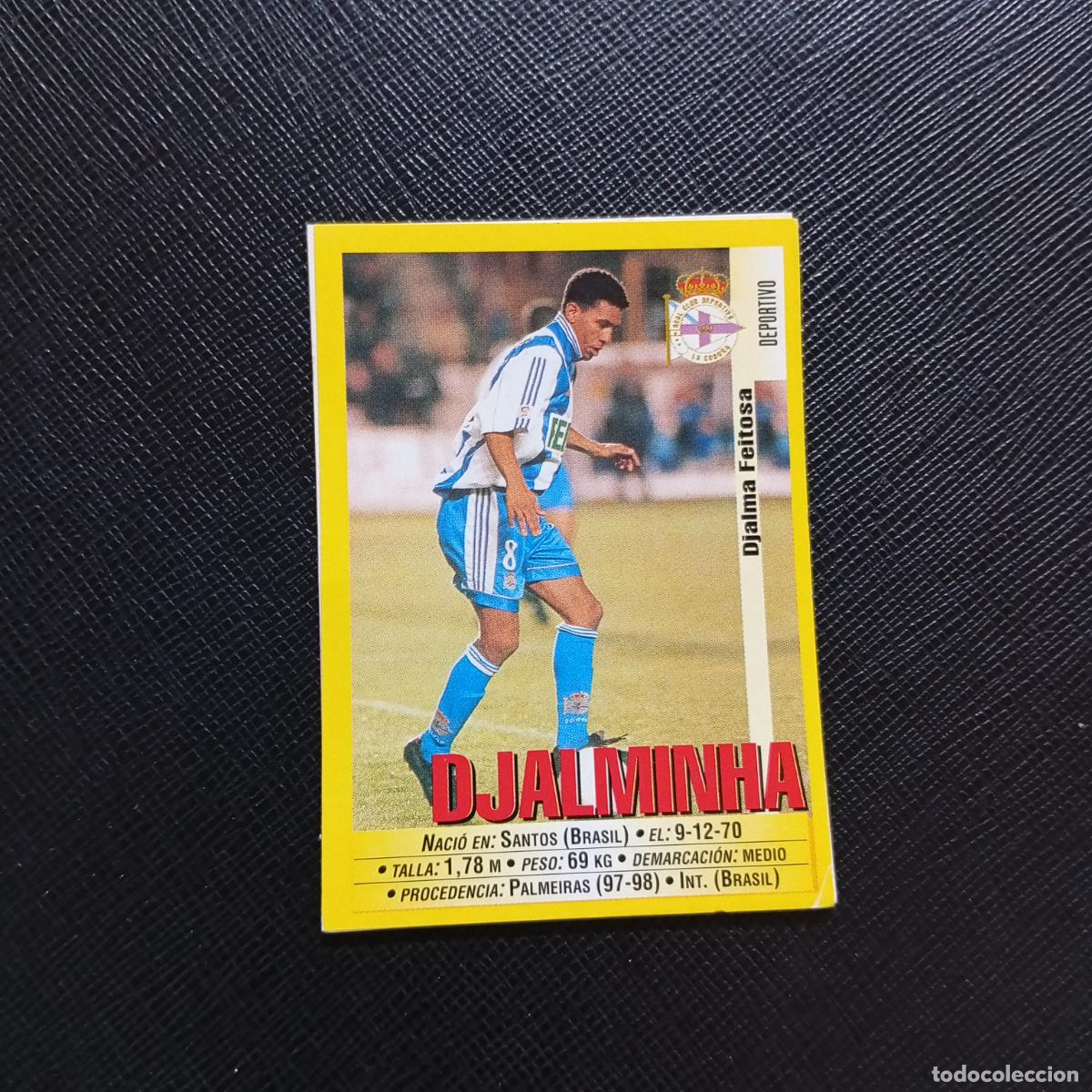 Cromos de F&uacute;tbol: 110 DJALMINHA DEPORTIVO PANINI 1999 2000 CROMO FUTBOL LIGA 99 00 SIN PEGAR - A183 PG64