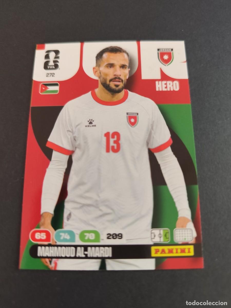 Cromos de F&uacute;tbol: 272 MAHMOUD AL-MARDI JORDANIA ADRENALYN MUNDIAL FIFA WORLD CUP 2026 PANINI