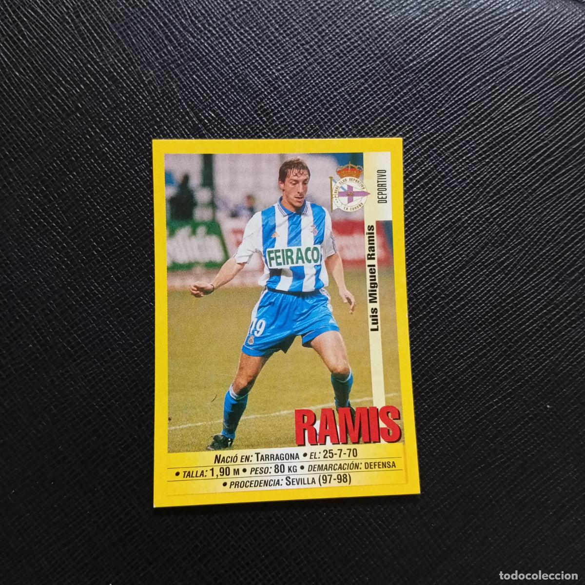 Cromos de F&uacute;tbol: 99 RAMIS DEPORTIVO PANINI 1999 2000 CROMO FUTBOL LIGA 99 00 SIN PEGAR - A183 PG73