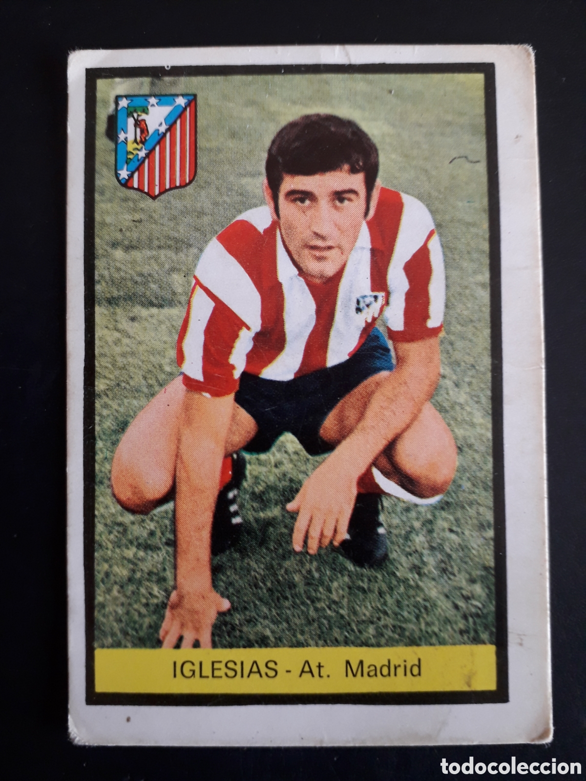 Fu&szlig;ball-Sticker: IGLESIAS AT MADRID FHER 1972 1973 72 73 SIN PEGAR FOTOS. PEDIDO M&Iacute;NIMO 3&euro;.