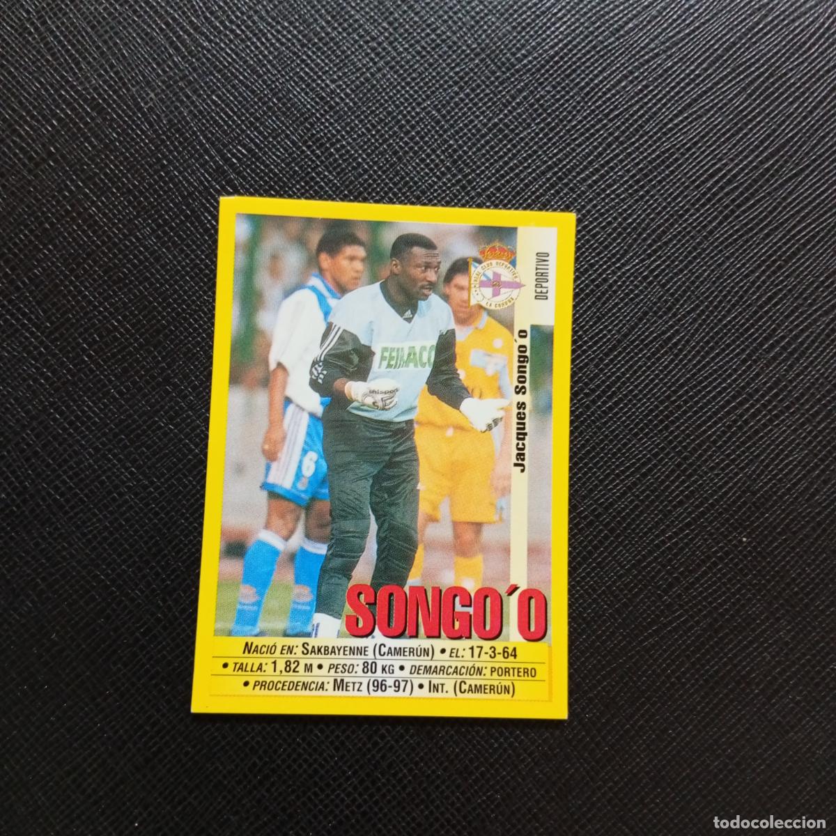 Fu&szlig;ball-Sticker: 97 SONGOO DEPORTIVO PANINI 1999 2000 CROMO FUTBOL LIGA 99 00 SIN PEGAR - A183 PG73