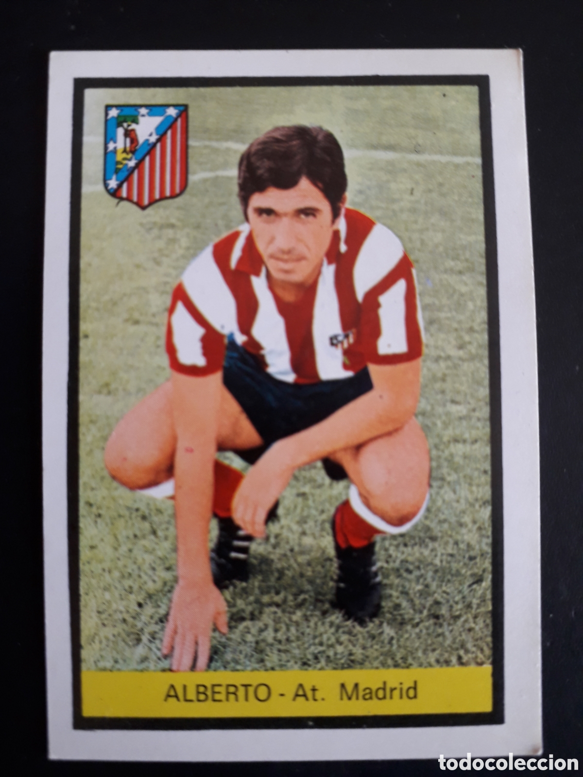 Cromos de F&uacute;tbol: ALBERTO AT MADRID FHER 1972 1973 72 73 SIN PEGAR FOTOS. PEDIDO M&Iacute;NIMO 3&euro;