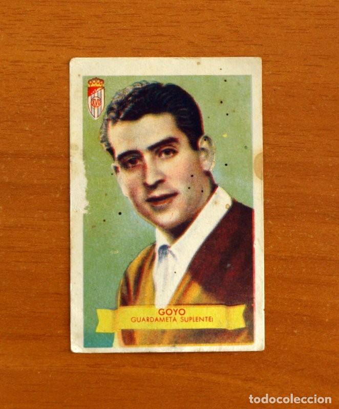 Fu&szlig;ball-Sticker: Real Valladolid - Goyo - Editorial Bruguera 1949-1950, 49-50 - Campeones