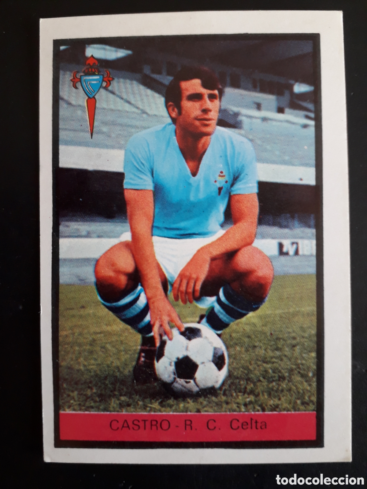 Fu&szlig;ball-Sticker: CASTRO CELTA DE VIGO FHER 1972 1973 72 73 SIN PEGAR FOTOS. PEDIDO M&Iacute;NIMO 3&euro;.