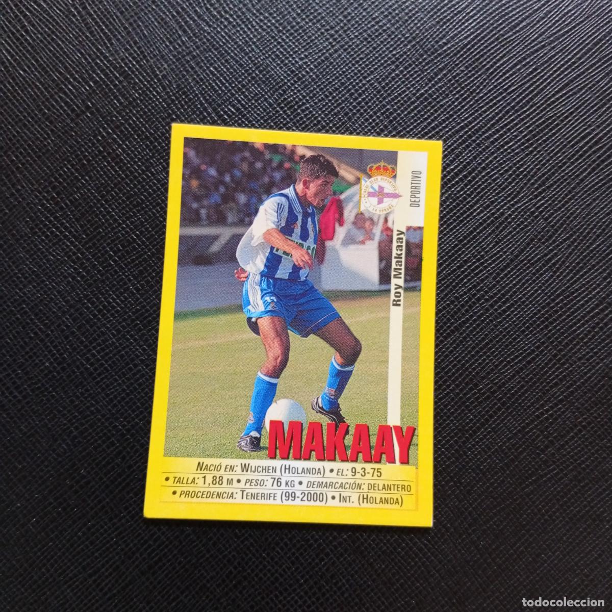Fu&szlig;ball-Sticker: 111A 111 MAKAAY DEPORTIVO PANINI 1999 2000 CROMO FUTBOL LIGA 99 00 SIN PEGAR - A183 PG73