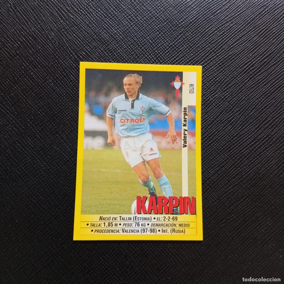 Cromos de F&uacute;tbol: 88 KARPIN CELTA PANINI 1999 2000 CROMO FUTBOL LIGA 99 00 SIN PEGAR - A183 PG73