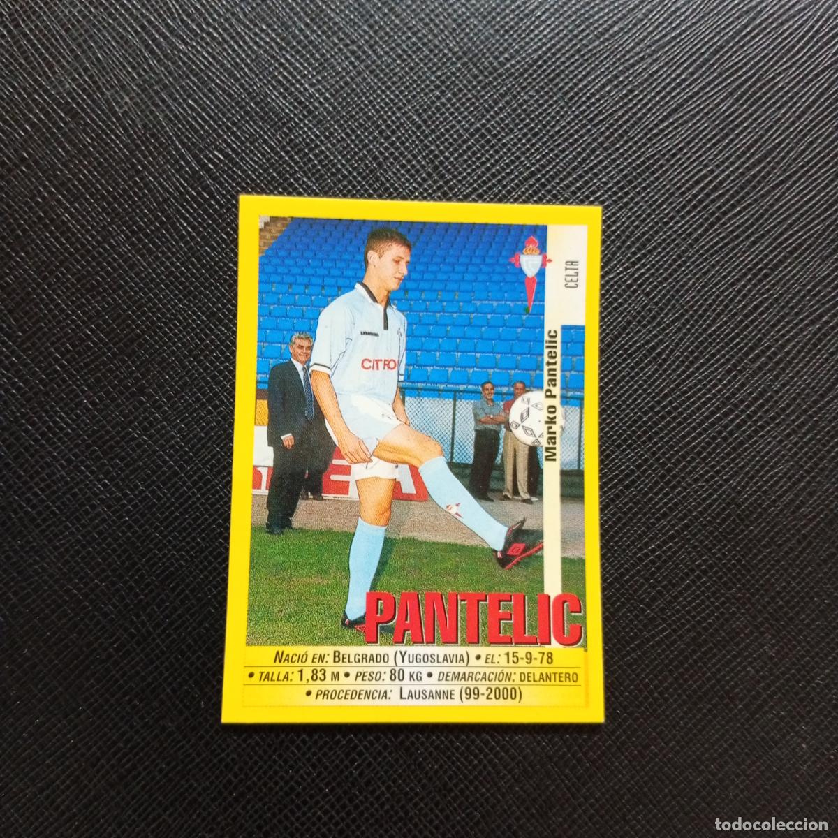 Cromos de F&uacute;tbol: 91A 91 PANTELIC CELTA PANINI 1999 2000 CROMO FUTBOL LIGA 99 00 SIN PEGAR - A183 PG73