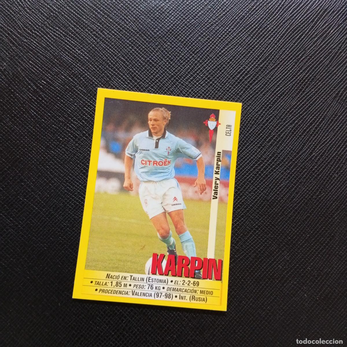 Cromos de F&uacute;tbol: 88 KARPIN CELTA PANINI 1999 2000 CROMO FUTBOL LIGA 99 00 SIN PEGAR - A183 PG82
