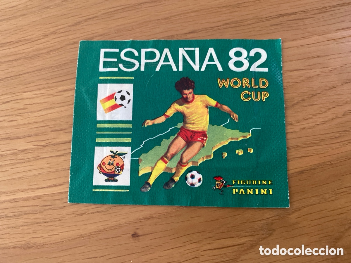 Cromos de F&uacute;tbol: Sobre cromos f&uacute;tbol panini mundial Espa&ntilde;a 82 - Sticker album world cup Spain 1982 bustina packet