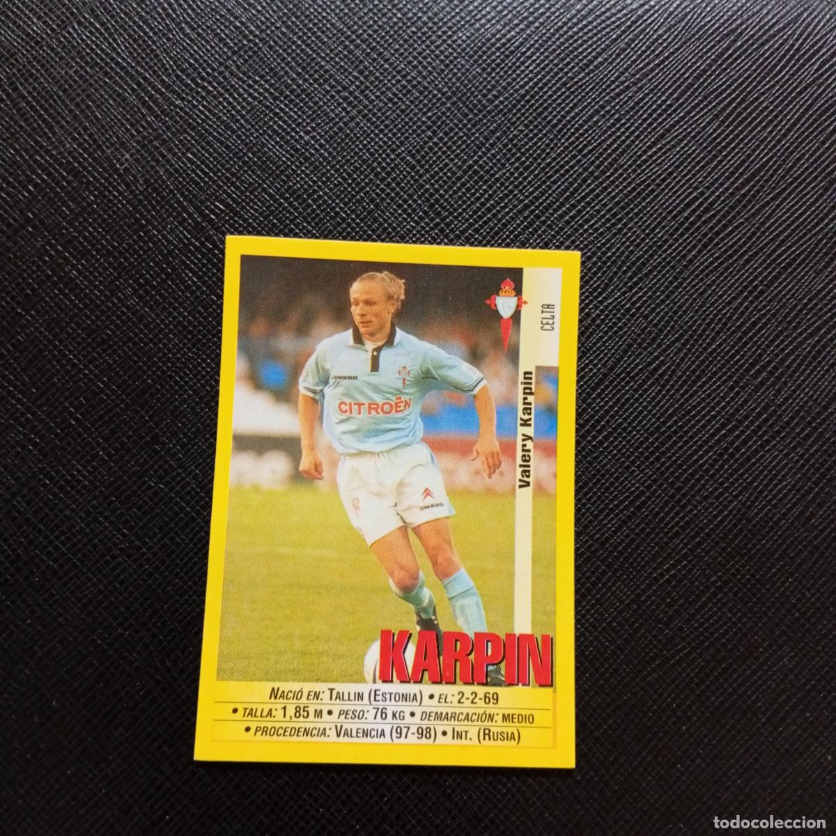 Cromos de F&uacute;tbol: 88 KARPIN CELTA PANINI 1999 2000 CROMO FUTBOL LIGA 99 00 SIN PEGAR - A183 PG82 B
