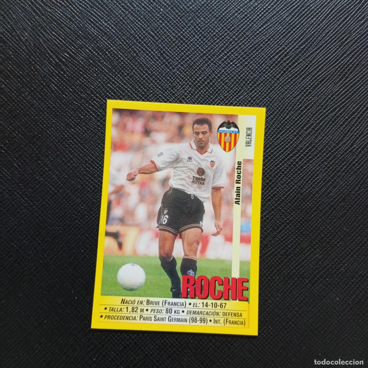 Cromos de Futebol: 61 ROCHE VALENCIA PANINI 1999 2000 CROMO FUTBOL LIGA 99 00 SIN PEGAR - A183 PG91