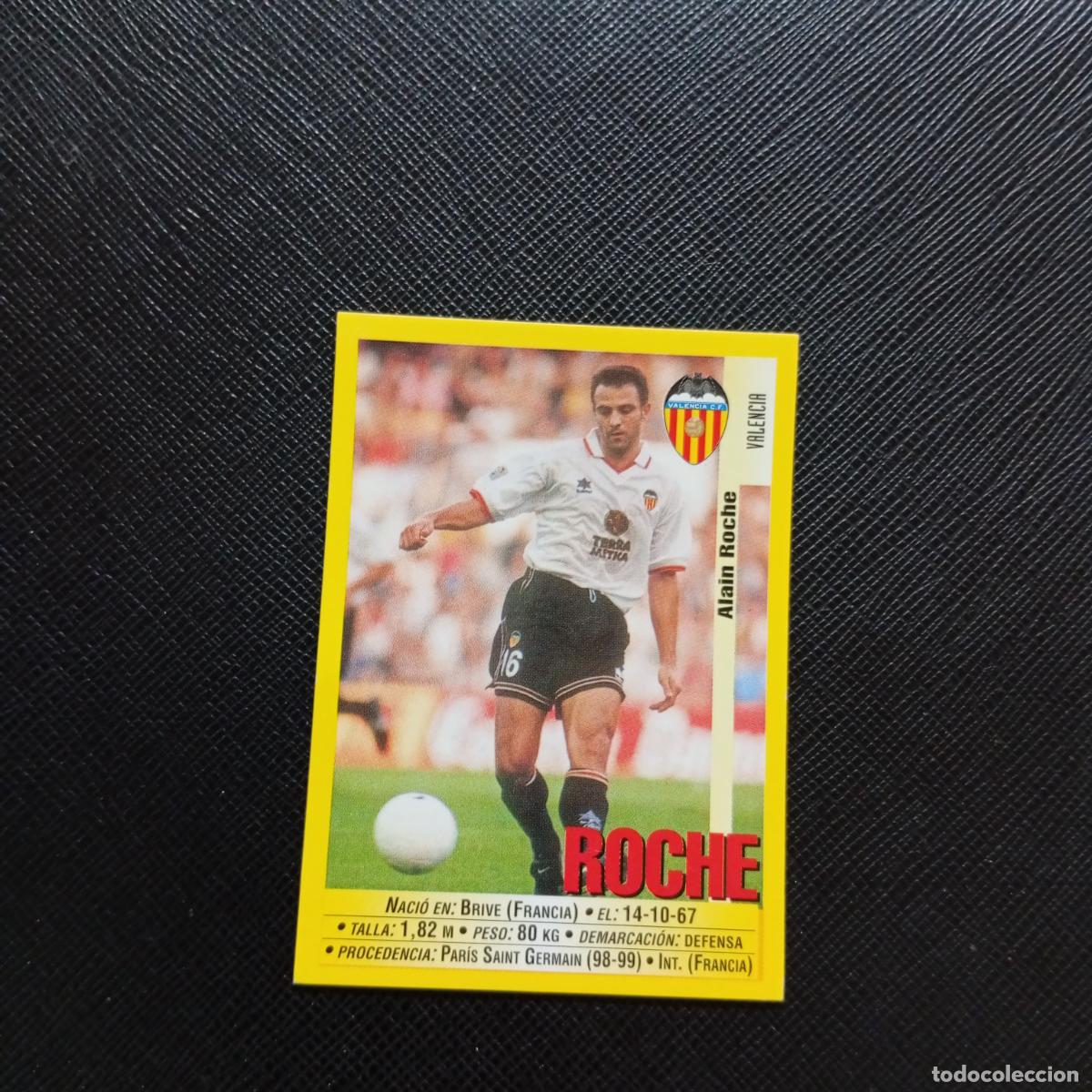 Cromos de Futebol: 61 ROCHE VALENCIA PANINI 1999 2000 CROMO FUTBOL LIGA 99 00 SIN PEGAR - A183 PG91 B