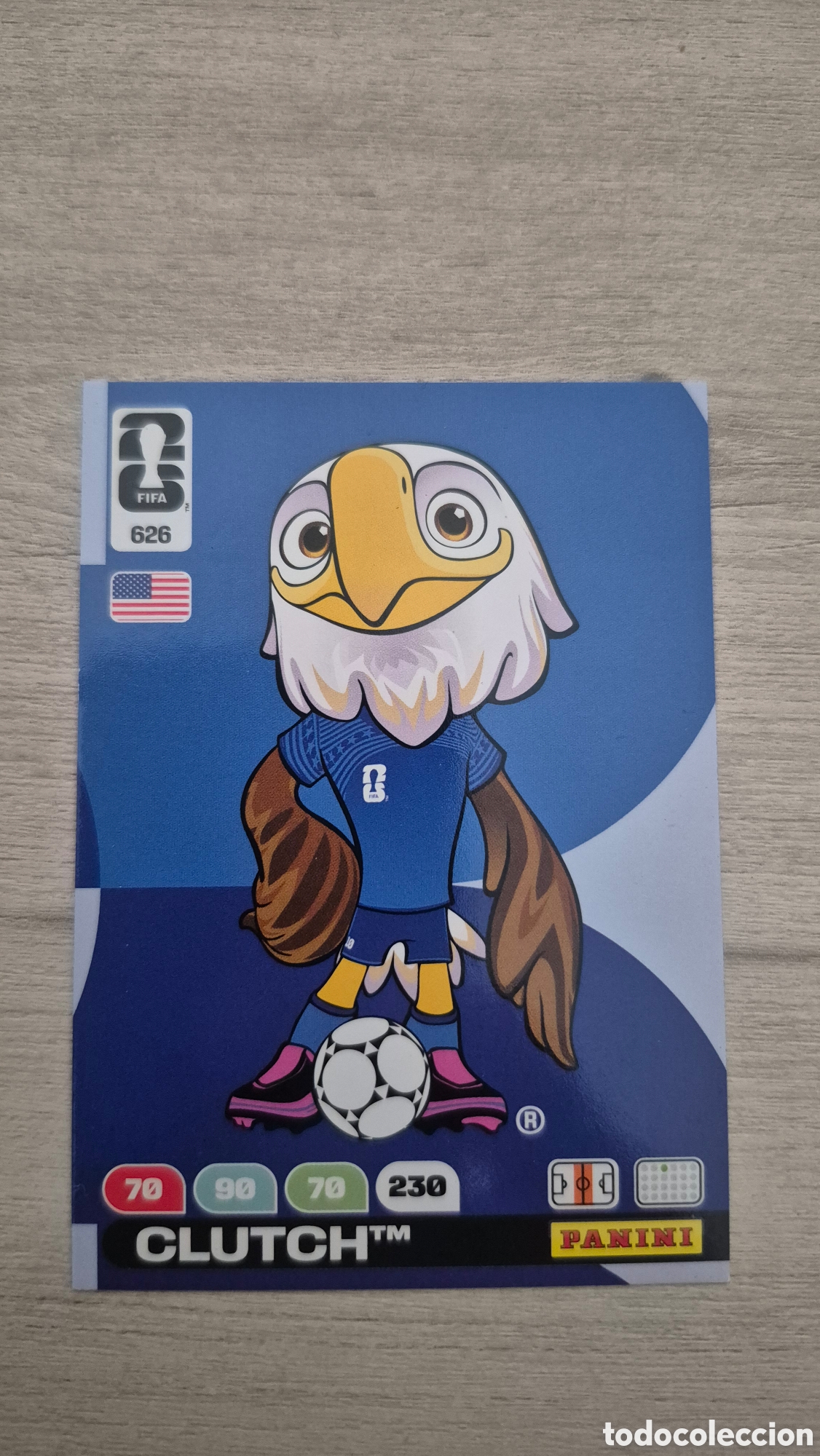 Fu&szlig;ball-Sticker: N&deg;626 CLUTCH Mascota Adrenalyn FIFA World Cup 2026