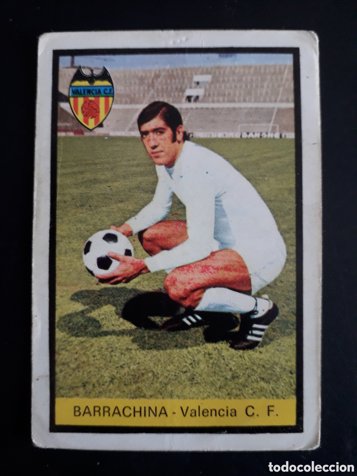 Figurine di Calcio: BARRACHINA VALENCIA CF FHER 1972 1973 72 73 SIN PEGAR FOTOS. PEDIDO M&Iacute;NIMO 3&euro;.