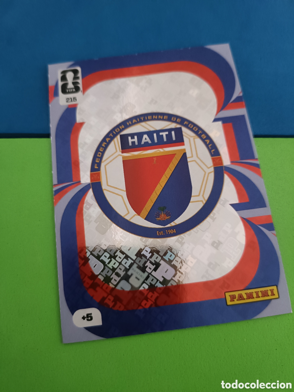 Figurine di Calcio: Adrenalyn XL Fifa World cup 2026 mundial - 215 Escudo Haiti