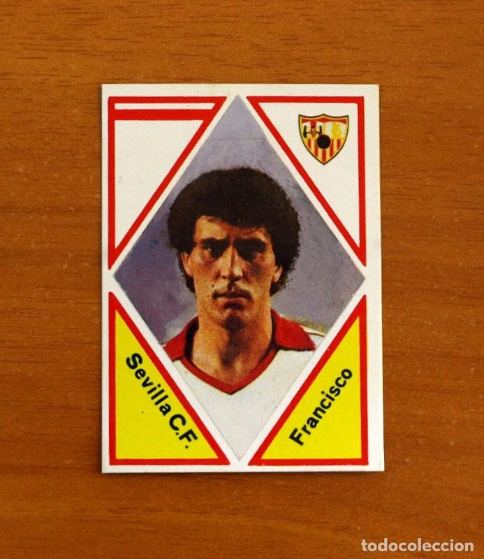 Fu&szlig;ball-Sticker: Sevilla - N&ordm; 62 Francisco - Editorial Maga 1983-1984, 83-84 - Nunca Pegado