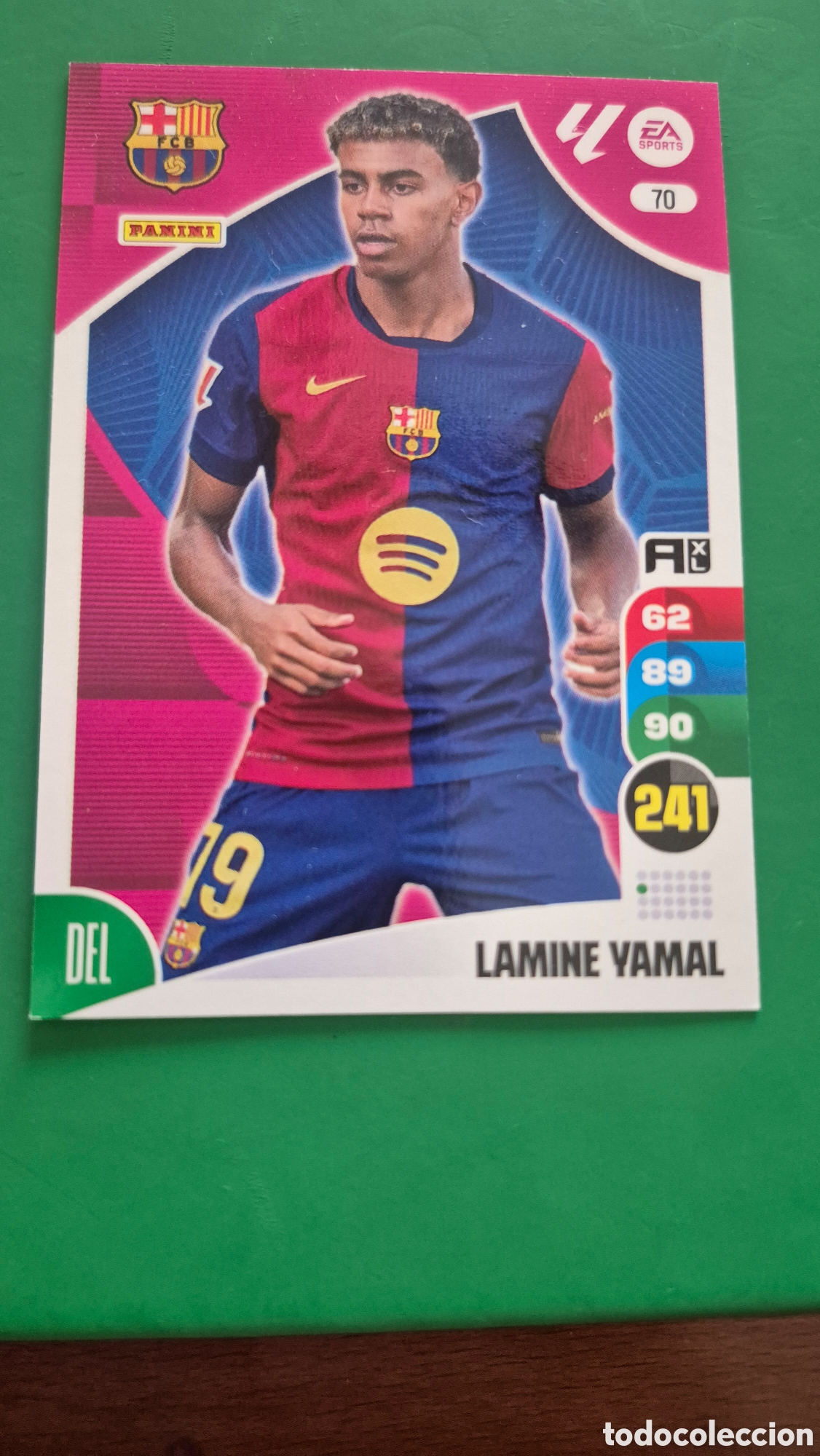 Cromos de F&uacute;tbol: LAMINE YAMAL BARCELONA ⚽ PANINI LIGA ADRENALYN XL 2024 2025 24 25