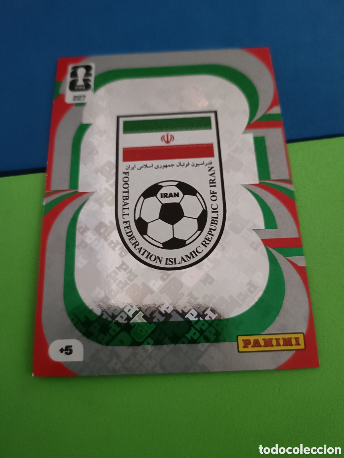 Cromos de F&uacute;tbol: Adrenalyn XL Fifa World cup 2026 mundial - 227 Escudo Ir&aacute;n