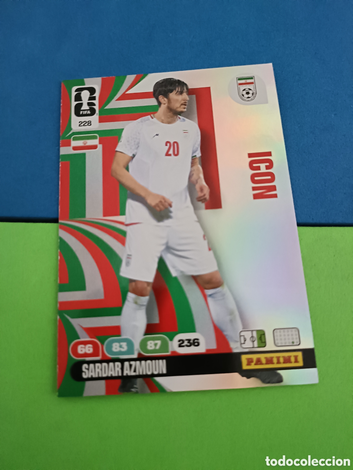 Cromos de F&uacute;tbol: Adrenalyn XL Fifa World cup 2026 mundial - Icon 228 Azmoun