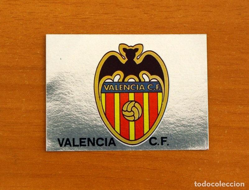 Cromos de F&uacute;tbol: Valencia - N&ordm; 203 Escudo - Editorial Maga Liga 1983-1984, 83-84 - Nunca pegado