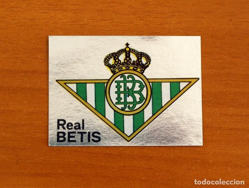 Cromos de F&uacute;tbol: Real Betis - Escudo, n&ordm; 151 - Editorial Maga 1983-1984, 83-84 - Adhesivo, nunca pegado