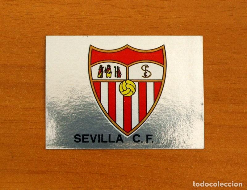 Cromos de F&uacute;tbol: Sevilla - N&ordm; 53 Escudo - Editorial Maga 1983-1984, 83-84 - Nunca pegados
