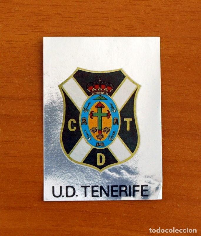 Football Stickers: Tenerife - N&ordm; 136 Escudo - Editorial Maga 1983-1984, 83-84 - Nunca pegado