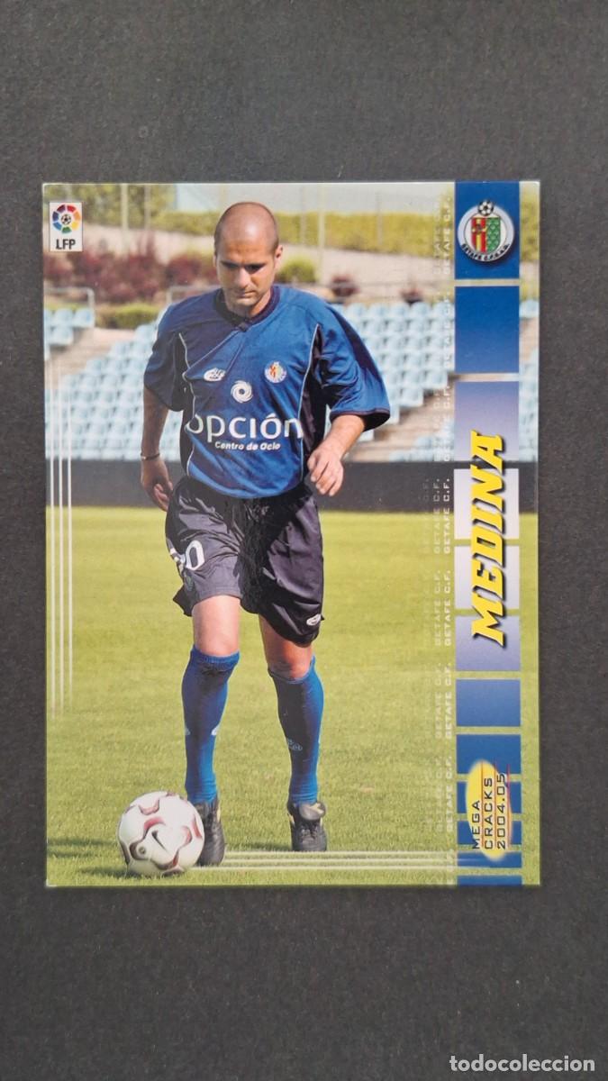 Football Stickers: L2 MEDINA GETAFE C. F. 139 PANINI MEGACRACKS 2004 2005 04 05