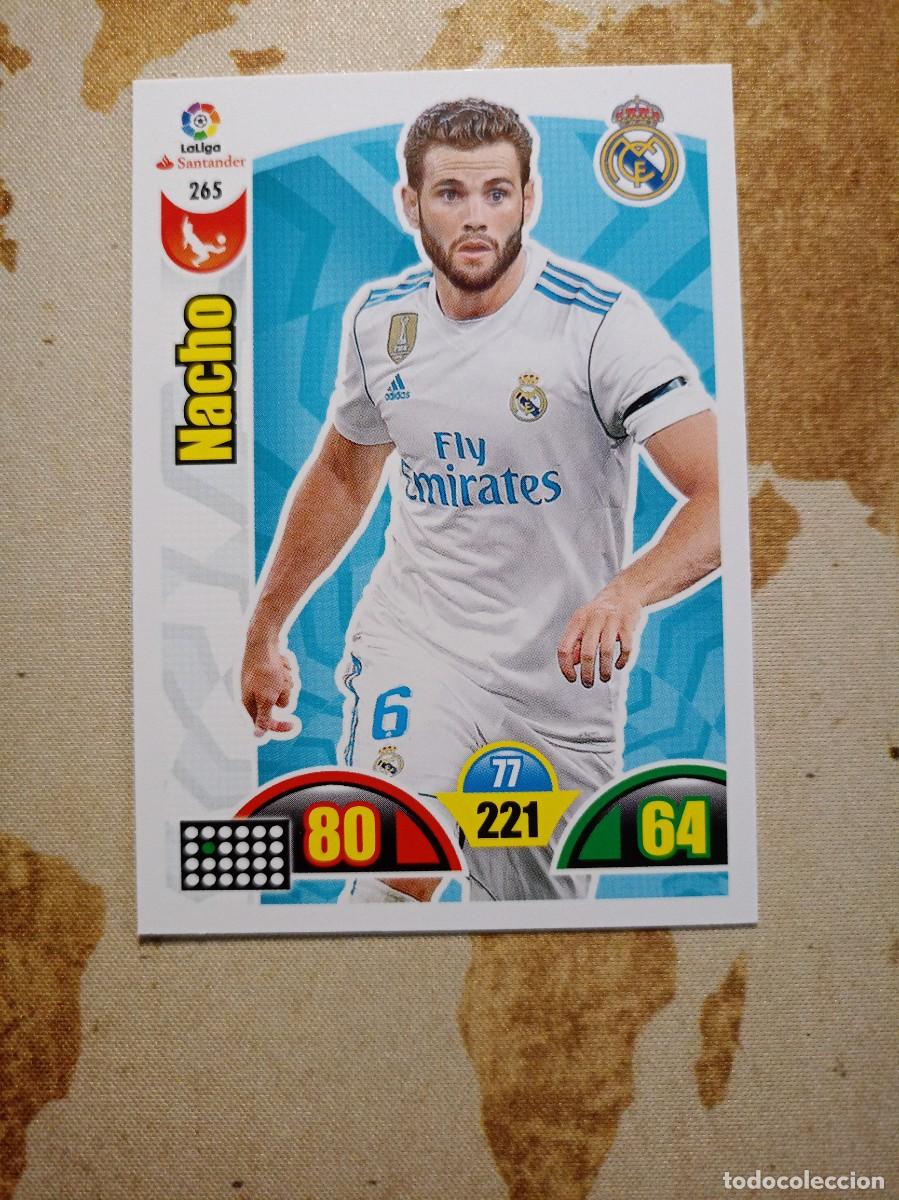 Cromos de F&uacute;tbol: Real Madrid 265 NACHO Adrenalyn 2017-18