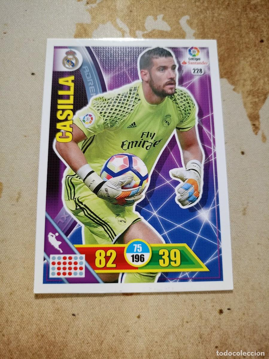 Cromos de F&uacute;tbol: Real Madrid 228 CASILLA Adrenalyn 2016-17