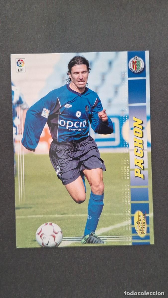 Cromos de F&uacute;tbol: L2 PACHON GETAFE C. F. 143 PANINI MEGACRACKS 2004 2005 04 05