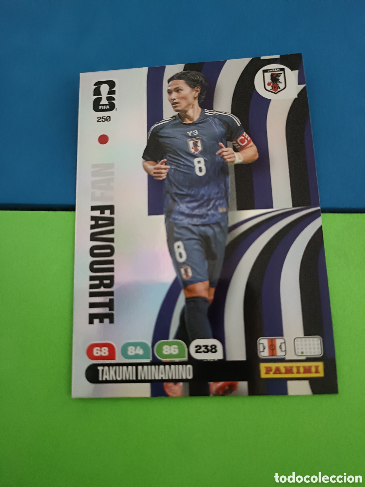 Cartes &agrave; collectionner de Football: Adrenalyn XL Fifa World cup 2026 mundial - Fan Favourite 250 Minamino