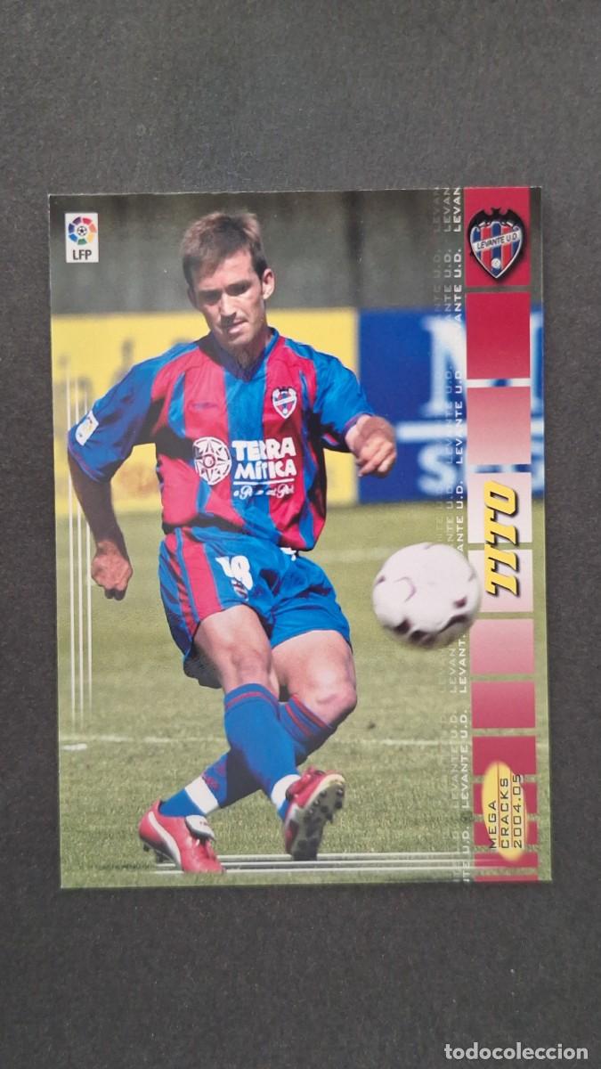 Football Stickers: L2 TITO LEVANTE U. D. 153 PANINI MEGACRACKS 2004 2005 04 05