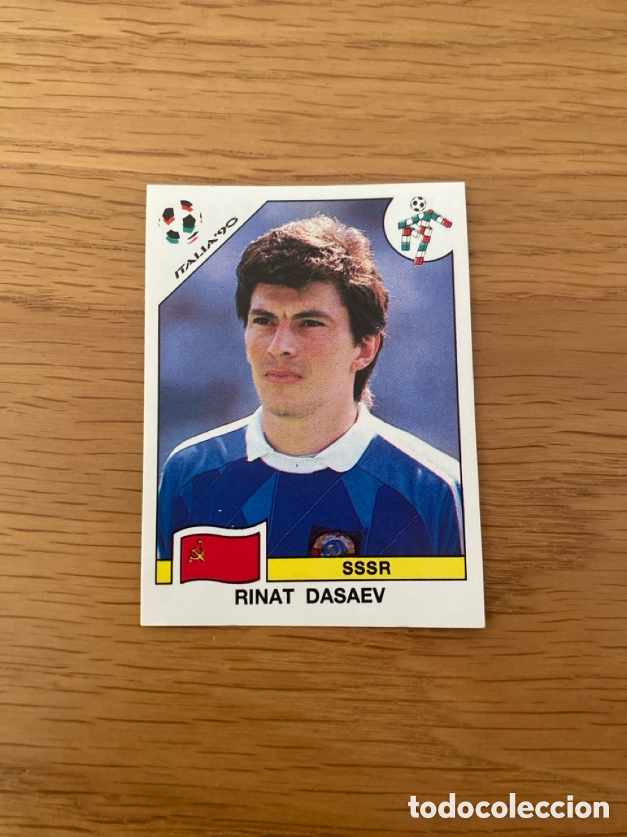 Football Stickers: Cromo panini mundial Italia 90 n&uacute;mero 134 Dasaev - Stickers album world cup Italy 1990